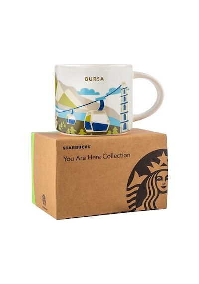Starbucks Şehir Temalı Kupa Serisi - Bursa 414 Ml Beyaz