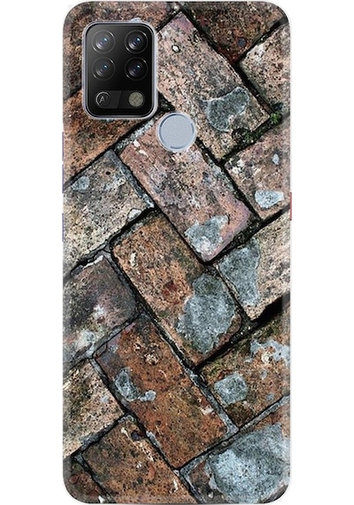 Oppo A74 Kılıf Desenli Retro Stone 1324