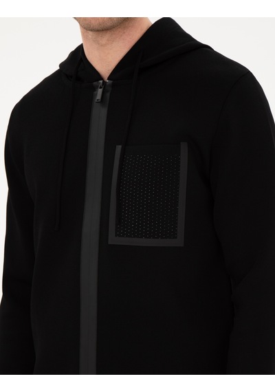Pierre Cardin Erkek Siyah Hırka Triko 50296463-vr046 Siyah