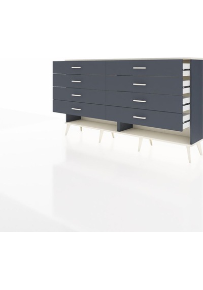 Arges Konsol 8 Çekmeceli 176x30x99 Antrasit-aytaşı/antrasit Antrasit-aytaşı/antrasit Arges Konsol 8 Çekmeceli 176x30x99 Antrasit-aytaşı/antrasit Antrasit-aytaşı/antrasit