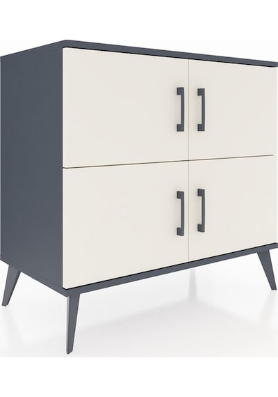 Hyperion Şifonyer 2 Raflı 4 Kapaklı 88x44x80 Antrasit-aytaşı Aytaşı Hyperion Şifonyer 2 Raflı 4 Kapaklı 88x44x80 Antrasit-aytaşı Aytaşı