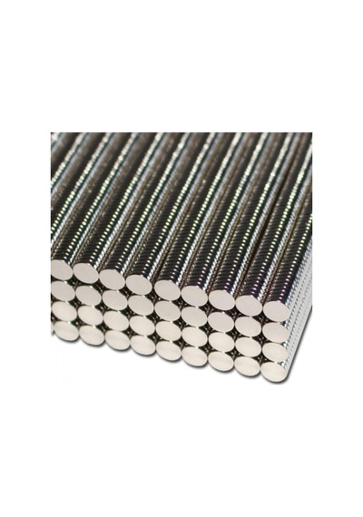Dünya Magnet 20 Adet Çap 5mm X Kalınlık 1mm Güçlü Yuvarlak Neodyum Mıknatıs