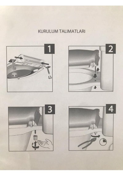 Saban Klozet Kapağı Beyaz Diğer