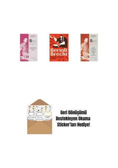 Bertolt Brecht - Bütün Oyunları 5 + Gecede Trampet Sesleri + Bertolt Brecht - Bütün Oyunları 1 + Okuma Sticker'ları