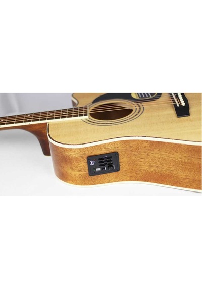 Cort Ad880Ce Nat Elektro Akustik Gitar + Kılıf