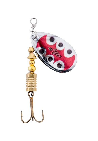 Savex Döner Kaşık - Fishack Glidex - Silver Ladybug - 7g - No:3 - Alabalık/turna/levrek Olta Kaşığı