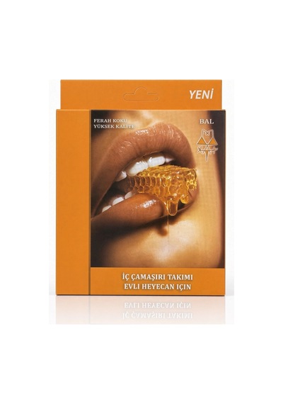 Colezium Bal Aromalı Yenilebilir İç Çamaşırı Takımı - Renkli / Standart Çok Renkli