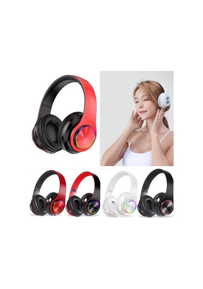 B39 Kulak Üstü Kablosuz Bluetooth Kulaklık Siyah