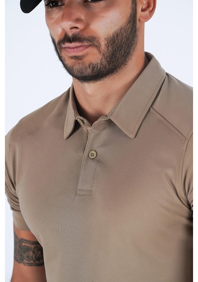 Combat Tactical T-shırt Tactıcal K.kol Pike - 802-961-bej Bej