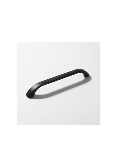 Göksu Siyah Metal Mutfak Dolap Kulpları, Çekmece Kapak Kulbu, Mobilya Kulp 160 Mm, Adet, 1 155 x 230 MM (Büyük Boy)