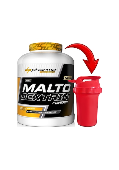 Maltodextrin - 3kg - 120 Servis - Aromasız Shaker Hediyeli