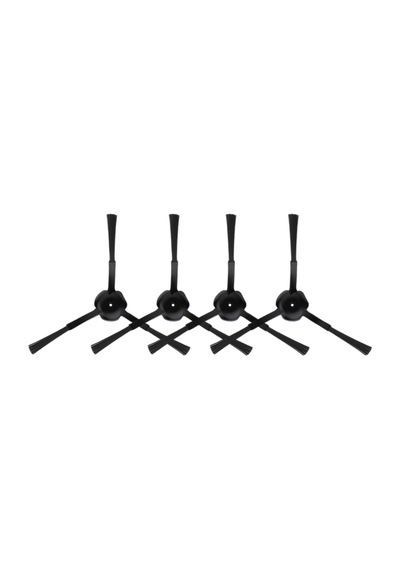 Asgard Grup 360 S10 İle Uyumlu 4 Siyah Yan Fırça Pkt-asgs000121