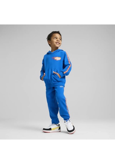Puma X Hot Wheels Hoodie Mavi Erkek Çocuk Hoodie