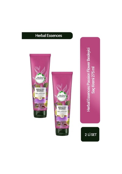 Herbal Essences Passion Flower Besleyici Saç Kremi 275 Ml X2