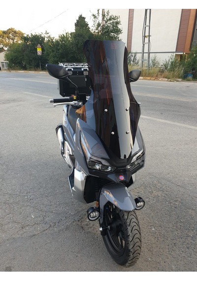 Motocam Rks Freccia Ön Cam 2022-2026 Model 78cm Siyah Renkli 4mm Uzun