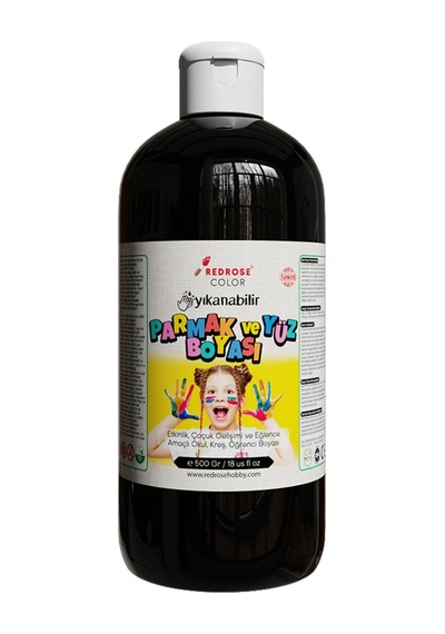 Red Rose Siyah Parmak Boyası 500 G