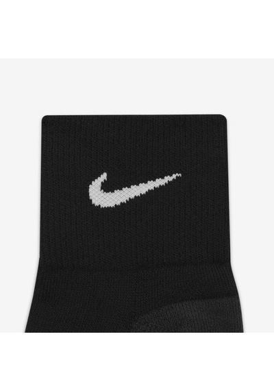 Nike Sx5549-010 Everyday Max Destekli Bilek Antrenman Çorapları 3 Çift Sıyah