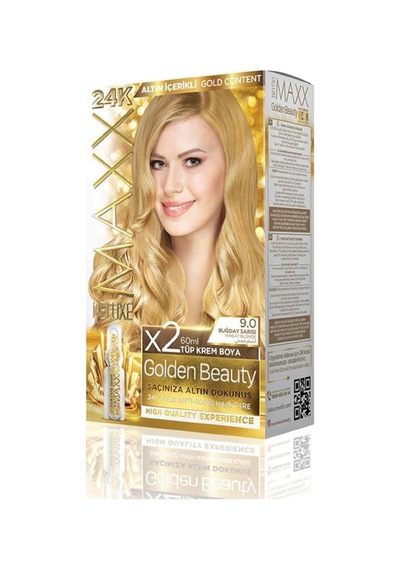 Maxx Deluxe Set Boya Golden Altın Içerikli 9.0 Buğday Sarısı (530345371)
