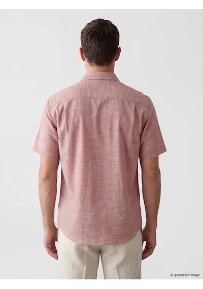 Lcwaıkıkı Classic Turuncu Regular Fit Poplin Erkek Gömlek