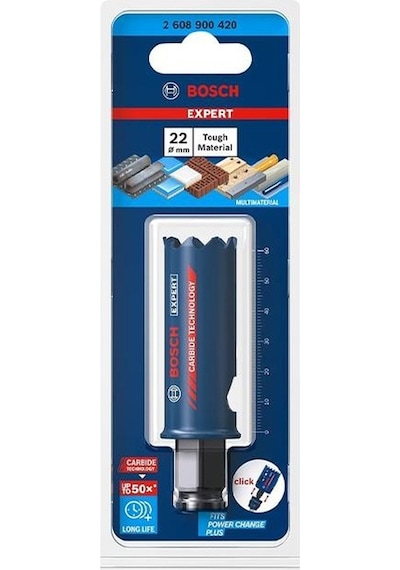 Bosch 22 Mm Expert Sert Malzemeler İçin Panç 2608900420