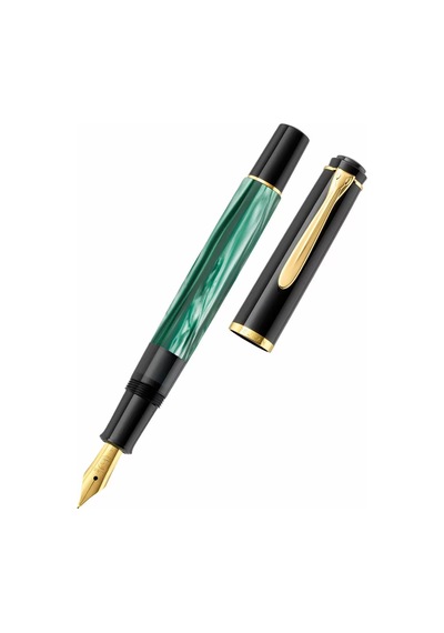 Pelikan Klasik Seri M200 Sedefli Yeşil Dolma Kalem B Pelm200b
