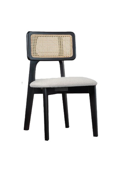 Kuzey Sandalye Ahşap Gürgen 4 Lü Set Cafe,restaurant,mutfak,salon,yemek Odası Sandalyesi Siyah