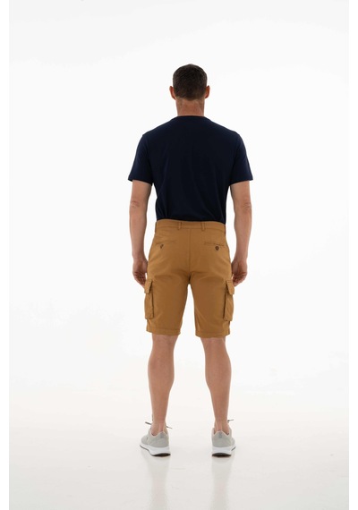 AR-MA Arma Erkek Kargo Cepli Regular Fit Parça Boyama Kısa Şort Y25505278401 Kahverengi AR-MA Arma Erkek Kargo Cepli Regular Fit Parça Boyama Kısa Şort Y25505278401 Kahverengi