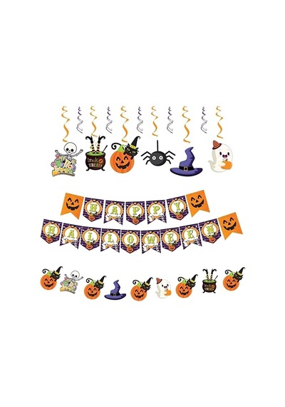 Düvenci Ticaret Halloween Parti Süs Set