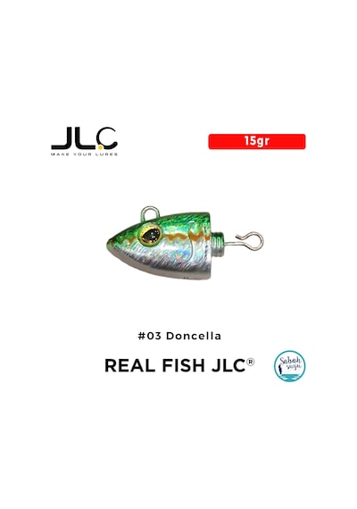 Jlc Real Fish Kafa 15gr 03 Doncella 2 Adet
