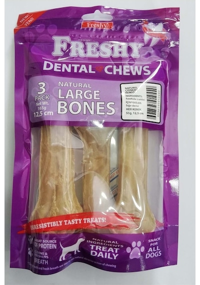 Freshy Dental Kemik 3'lü Paket 165 G