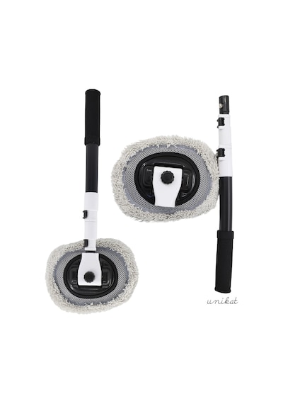 Ultra Yumuşak Premium Mikrofiber Ufak Makarna Başlıklı Teleskopik Araç Yıkama Mopu 1 Adet