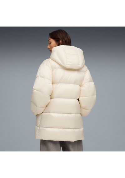 Puma Style Hooded Down Kadın Bej Ceket 68838987