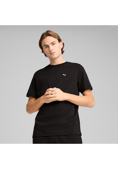 Puma Essentials Elevated Erkek Siyah Tişört 690893-01 Siyah