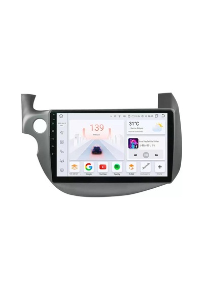 Otolas Honda Fit Wifi Gps Carplay 10 Inç 2+32gb Kamera Multimedya Navigasyon Sistemi - 2009-2012 Model 10"