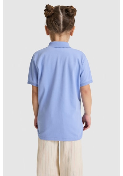 U.s. Polo Assn. Kız Çocuk Lila Tişört Basic 50328218-vr245 Lavanta