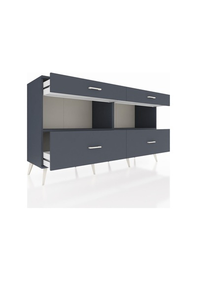 Hyperion Konsol 2 Raflı 4 Çekmeceli 176x44x99 Antrasit-antrasit Antrasit-antrasit Hyperion Konsol 2 Raflı 4 Çekmeceli 176x44x99 Antrasit-antrasit Antrasit-antrasit