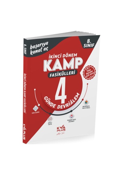 Kva Plus 8.Sınıf Lgs 2.Dönem Kamp Fasikülleri 4 Günde Devri Alem
