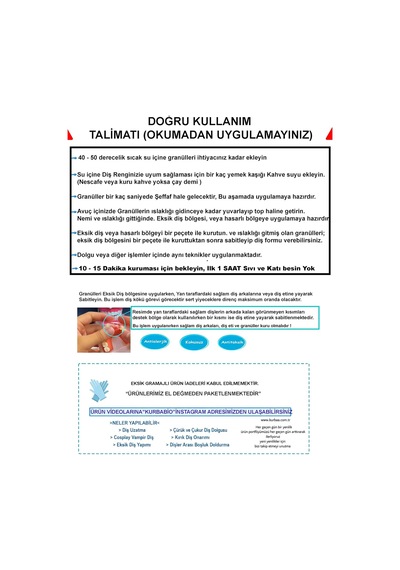 Pro Thermo Diş Granülleri, Eksik Diş Giderme, Diş Onarımı, Diş Dolgusu Onarım Granülleri Kendinden Yapışkanl