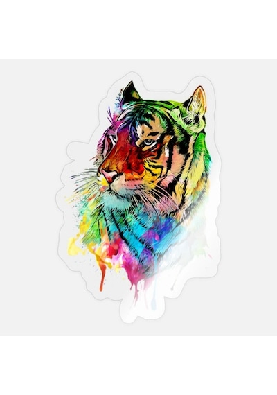 Pençe Kaplan Araba Oto Sticker Yapıştırma Etiket 17Cm Tw28