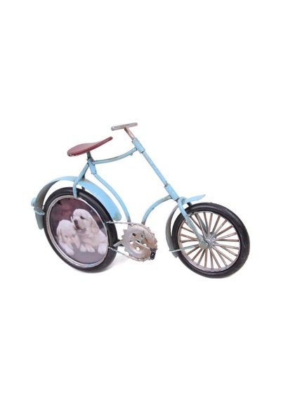 Kenpazar Dekoratif Metal Bisiklet Çerçeveli Vintage Hediyelik