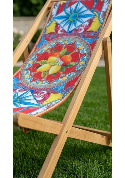 Solea Limoncello Rouge Şezlong Çok Renkli