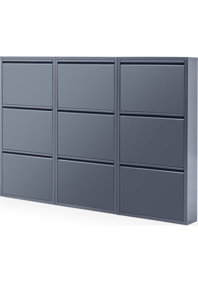 Gowoll 3 Raflı Metal Ayakkabılık Antrasit Ayakkabı Rafı Metal Ayakkabı Dolabı Antrasit Gowoll 3 Raflı Metal Ayakkabılık Antrasit Ayakkabı Rafı Metal Ayakkabı Dolabı Antrasit