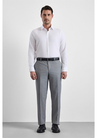 Süvari Gri Regular Klasik Pantolon Spn1014200002-s05