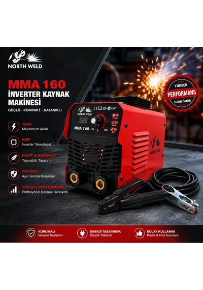 İnverter Kaynak Makinesi 160 Amper
