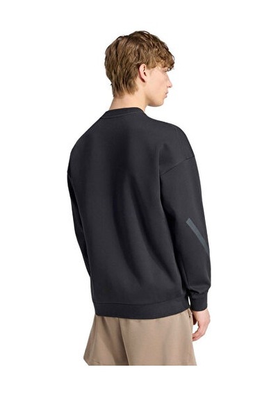 Adidas M Z.n.e. Crw Erkek Günlük Sweatshirt Kf3771 Siyah