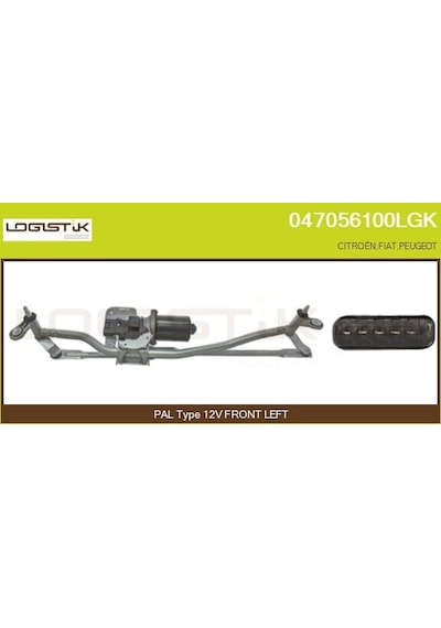 Silecek Mekanizması - Fiat Ducato - Teknoparts-fısmk007