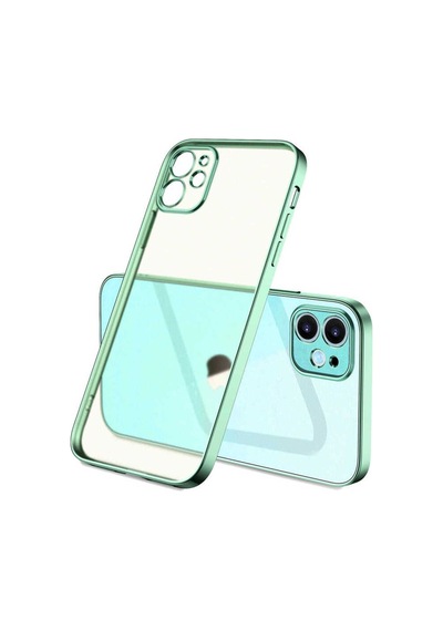 Apple Uyumlu iPhone 11 Kılıf Zore Mat Gbox Kapak Yeşil