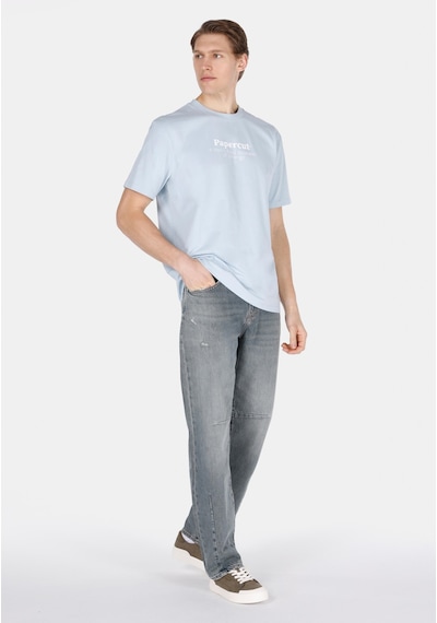 Colin's Colins Comfort Fit Yuvarlak Yaka Düz Erkek Mavi Kısa Kol Tişört Cl1074402 Cl1074402 Q1.v2 Lbl Açık Mavi
