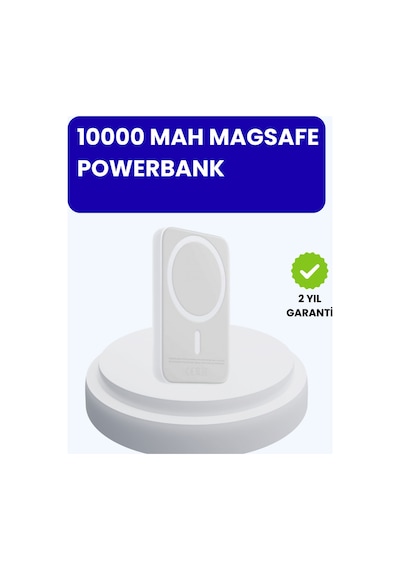 Magsafe Manyetik Powerbank Apple Uyumlu iPhone İçin Hızlı, Kablosuz Ve Güvenli Şarj Çok Rnekli