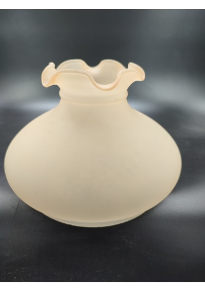 Alaattin Avize Camı.somon Renkte Alt Yuva Çapı: 20.00 Cm-h:16.00 Cm